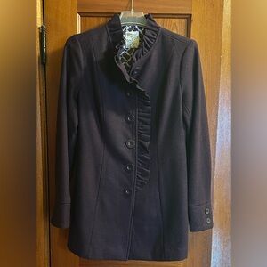 Women's Ruffled Coat